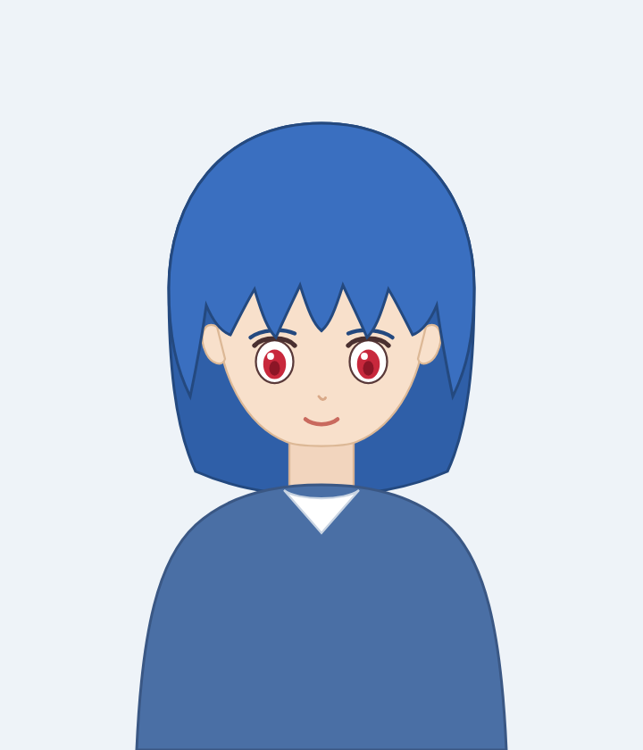 講習ありのセッションが描いた少女の胸像。首が短く、比率が整っている